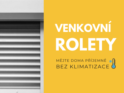 Venkovní rolety, rychlé dodání